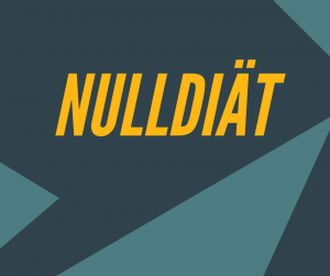 NULLDIÄT