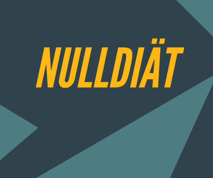 NULLDIÄT